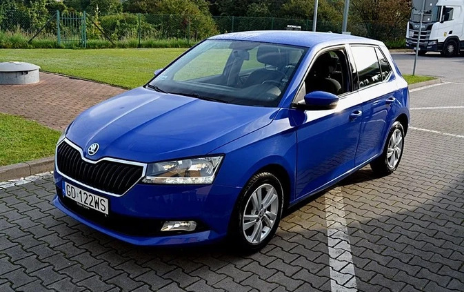 Skoda Fabia cena 32999 przebieg: 189000, rok produkcji 2020 z Krobia małe 254